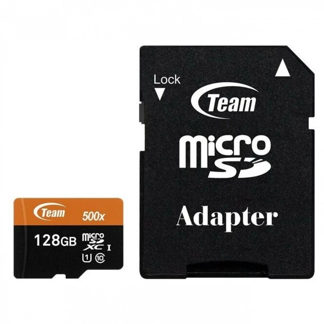 Флеш (Flash) карты Team Group micro SDXC UHS-I 128 ГБ Team (TUSDX128GUHS03) TSDXC128GU8501 765441011366 (128 ГБ)