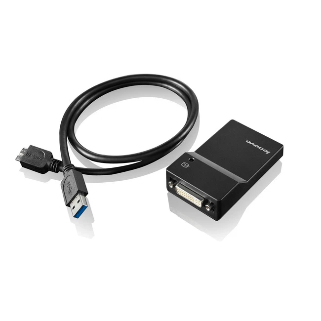 Кабель интерфейсный Lenovo USB 3.0 to DVI/VGI Monitor Adapter 0B47072 (KVM)