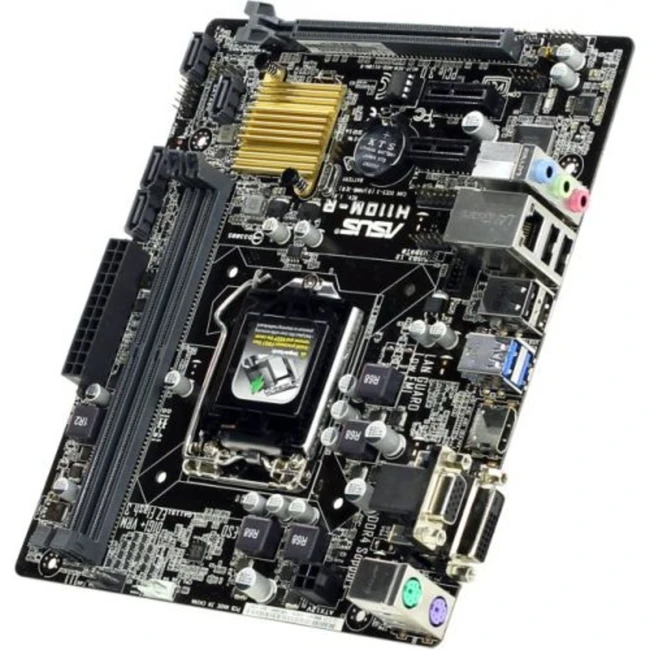 Материнская плата Asus H110M-R/C/SI 90MB0QN0-M0ECY0, 90MB0QN0-M0UBY0 Micro-ATX, LGA 1151