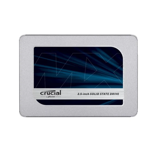Внутренний жесткий диск Crucial CT2000MX500SSD1 (SSD (твердотельные), 2 ТБ, 2.5 дюйма, SATA)