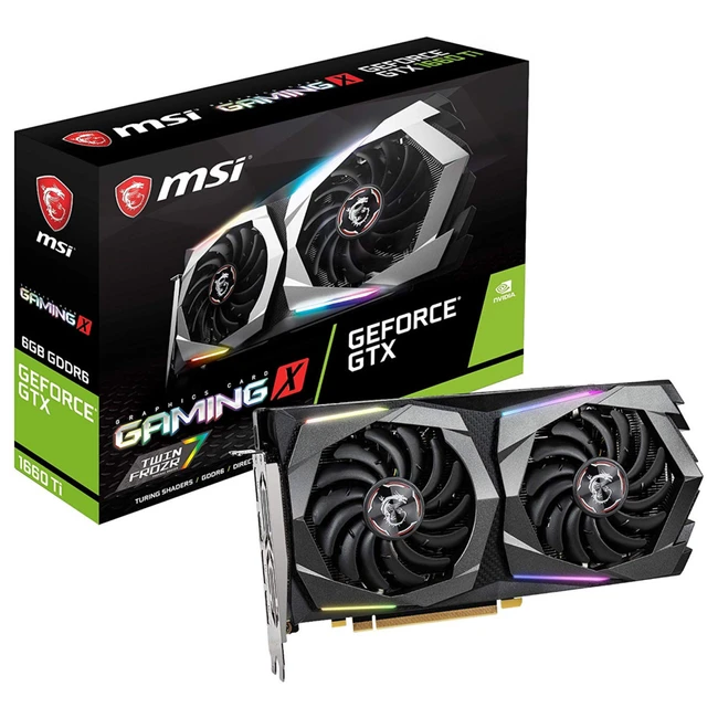 Видеокарта MSI GeForce GTX 1660 Ti GAMING X GTX 1660 Ti GAMING X 6G (6 ГБ)