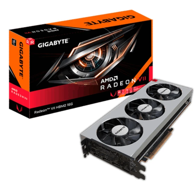 Видеокарта Gigabyte AMD Radeon VII GV-RVEGA20-16GD-B (16 ГБ)