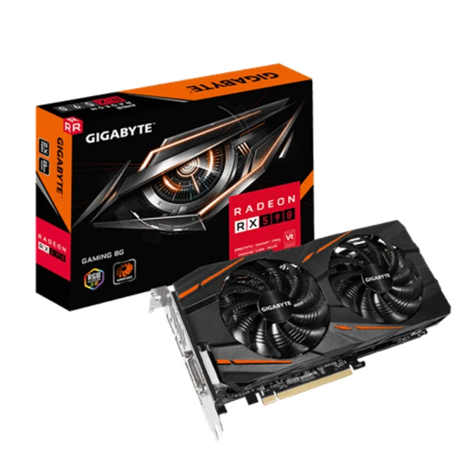 Видеокарта Gigabyte GV-RX590 GAMING-8GD GV-RX590GAMING-8GD (8 ГБ)