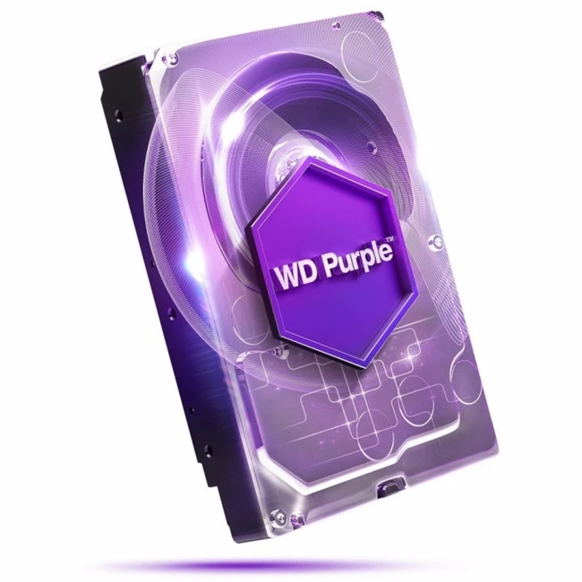 Внутренний жесткий диск Western Digital Purple WD100PURZ (HDD (классические), 10 ТБ, 3.5 дюйма, SATA)