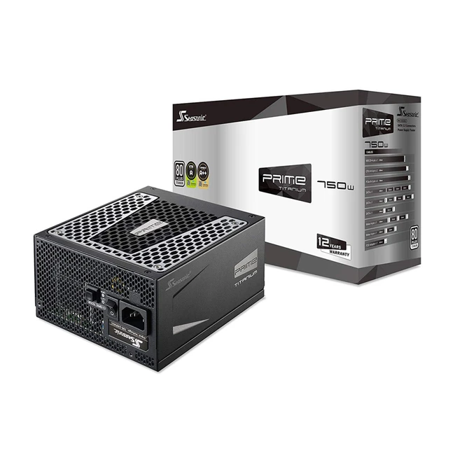 Блок питания Seasonic ATX 750W PRIME ULTRA TITANIUM SSR-750TR (750 Вт)
