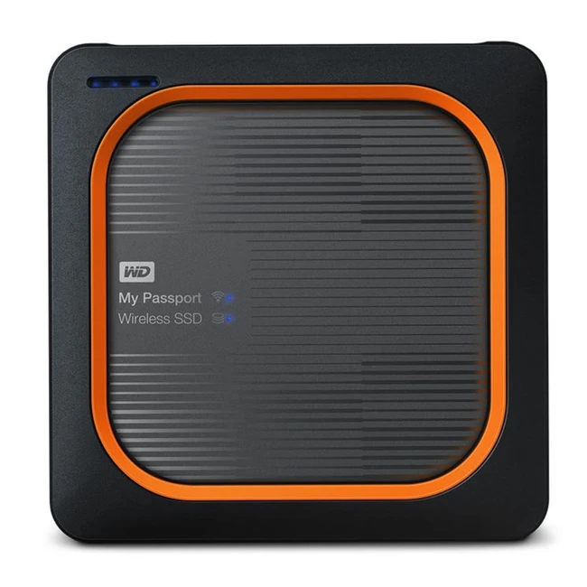 Внешний жесткий диск Western Digital My Passport Wireless 1000 GB Wi-Fi WDBAMJ0010BGY-RESN (1 ТБ)