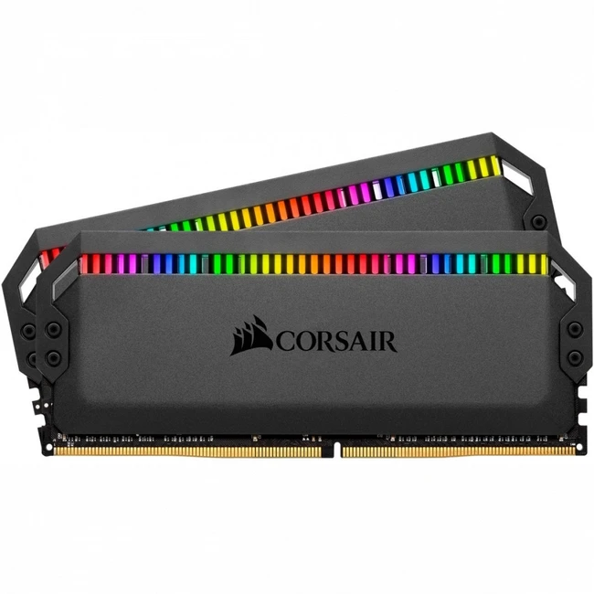 ОЗУ Corsair Dominator Platinum RGB CMT32GX4M2C3200C16 DIMM, DDR4, 32 Гб (2 х 16 Гб), 3200 МГц