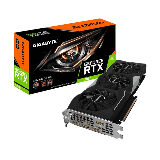 Видеокарта MSI GeForce RTX 2060 GAMING 6G (6 ГБ)