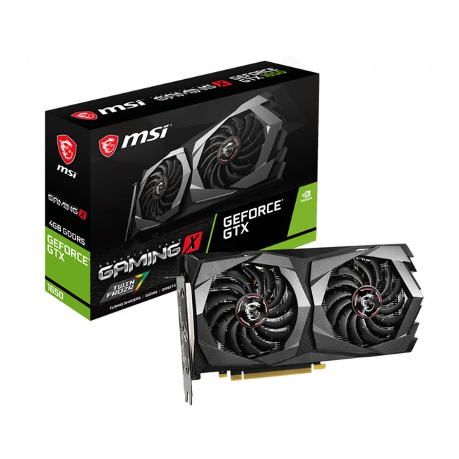 Видеокарта MSI GeForce GTX 1650 GAMING X 4G (4 ГБ)