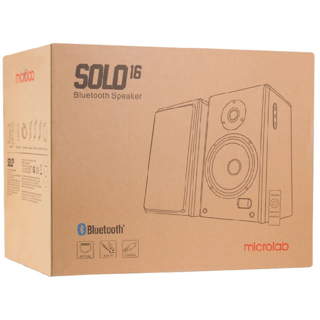 Компьютерные колонки Microlab SOLO16 MicrolabSOLO16 (Черный)