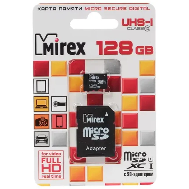 Флеш (Flash) карты Mirex 13613-AD10S128 128 ГБ