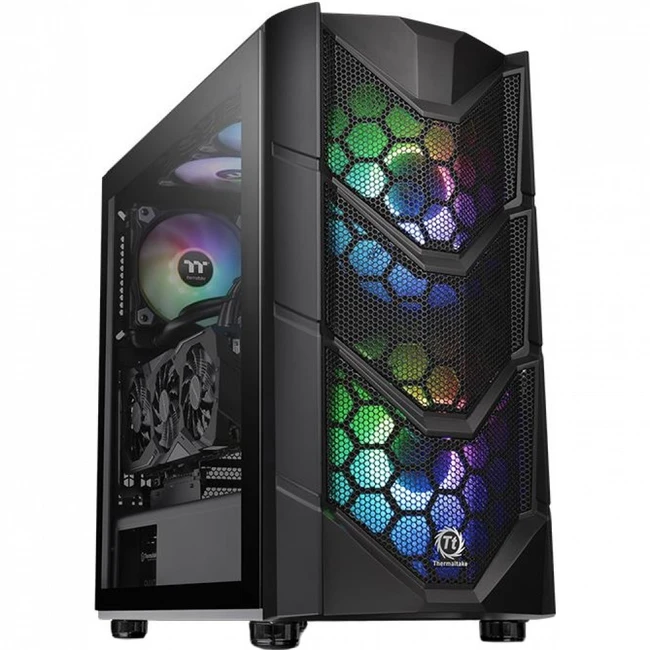 Корпус Thermaltake Commander C36 TG ARGB Black CA-1N7-00M1WN-00 (Игровые, Mid-Tower)