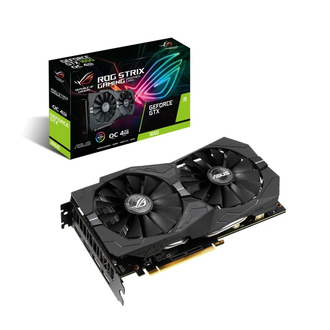 Видеокарта Asus GeForce GTX 1650 Strix 4GB 90YV0CX1-M0NA00 (4 ГБ)