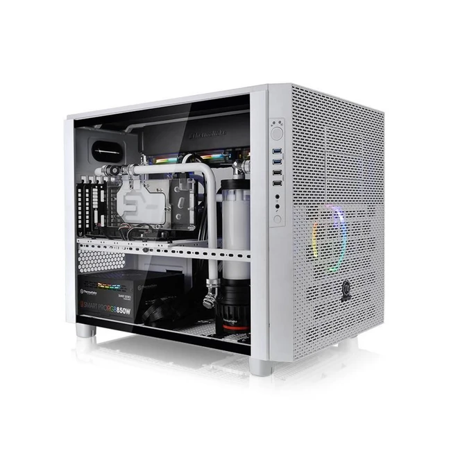 Корпус Thermaltake Core X5 Tempered Glass Snow Edition CA-1E8-00M6WN-00
