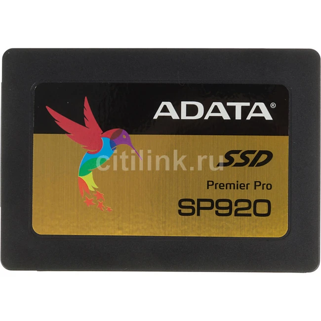 Внутренний жесткий диск A-Data Premier Pro SP920 ASP920SS3-256GM-C (SSD (твердотельные), 256 ГБ, 2.5 дюйма, SATA)