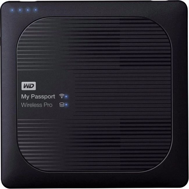 Внешние накопители Western Digital My Passport Wireless Pro WDBVPL0010BBK-RESN 1 ТБ