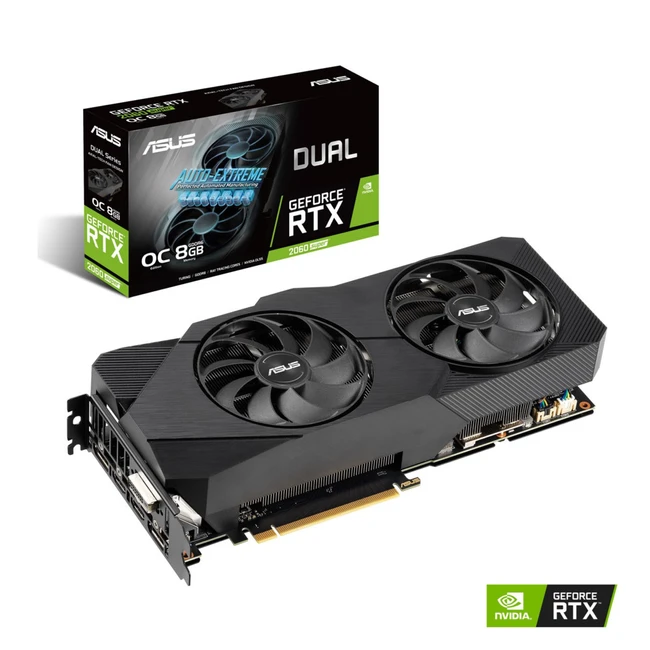 Видеокарта Asus GeForce RTX 2060 SUPER Dual Evo 8GB 90YV0DF0-M0NA00 (8 ГБ)