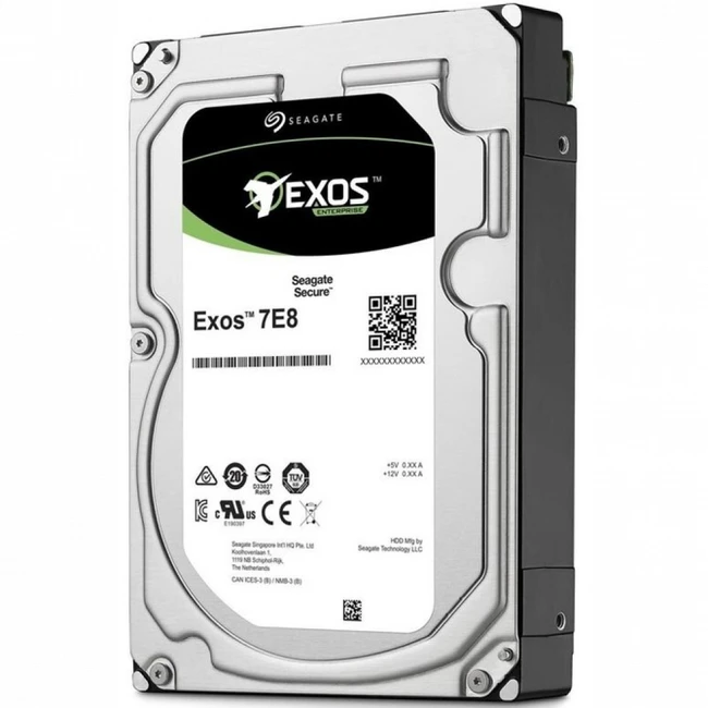 Внутренний жесткий диск Seagate Exos 7E8 2 Tb ST2000NM001A (HDD (классические), 2 ТБ, 3.5 дюйма, SATA)