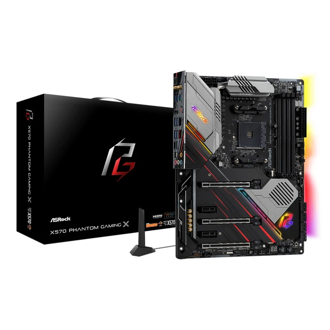 Материнская плата ASRock X570 Phantom Gaming X X570PHANTOMGAMING (ATX, AMD AM4)