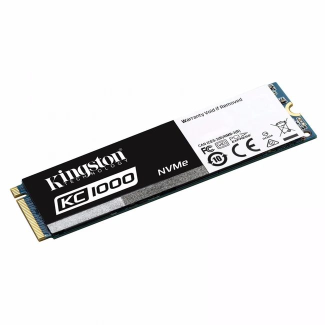 Внутренний накопитель Kingston KC1000 SKC1000H/960G (SSD (твердотельные), 960 ГБ, PCIe)