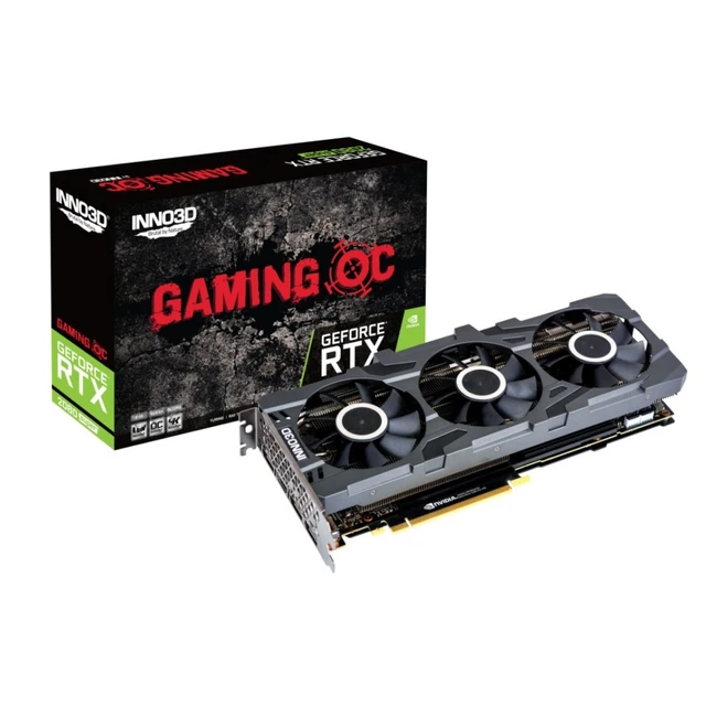 Видеокарта Inno3D GeForce RTX 2080 SUPER GAMING OC X3 N208S3-08D6X-1180VA24 (8 ГБ)