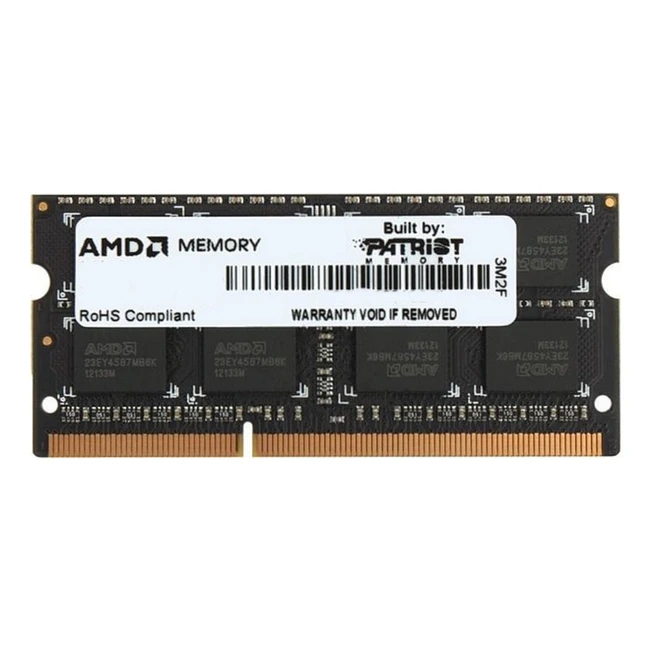 ОЗУ AMD R334G1339S1S R334G1339S1S-UO SO-DIMM, DDR3, 4 Гб, 1333 МГц