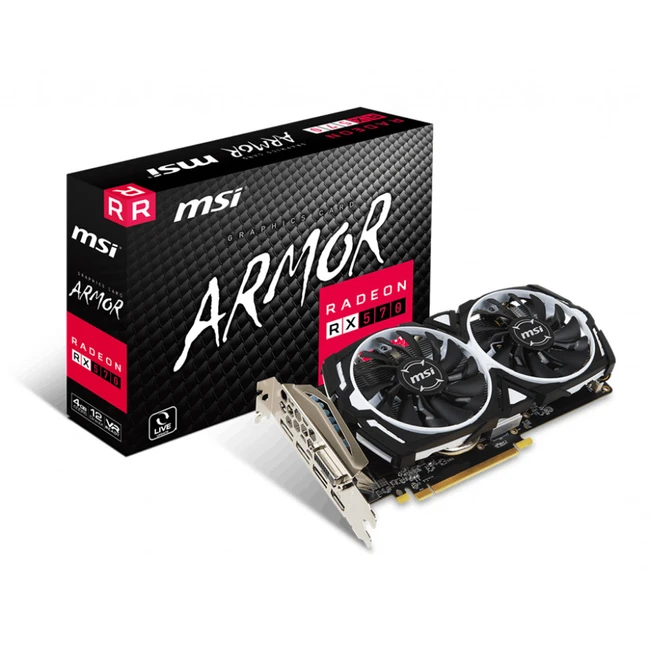 Видеокарта MSI Radeon RX 570 ARMOR RX 570 ARMOR 4G (4 ГБ)