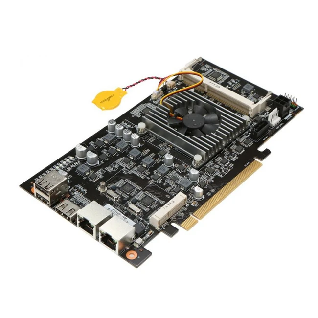 Материнская плата Colorful C.J1900A C.BTC PCIE-8P YV20 С интегрированным процессором
