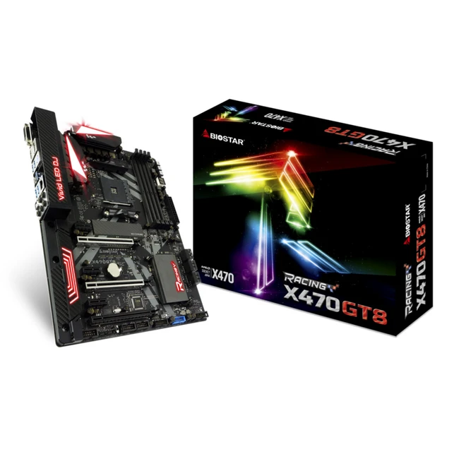 Материнская плата BIOSTAR X470GT8 (ATX, AMD AM4)
