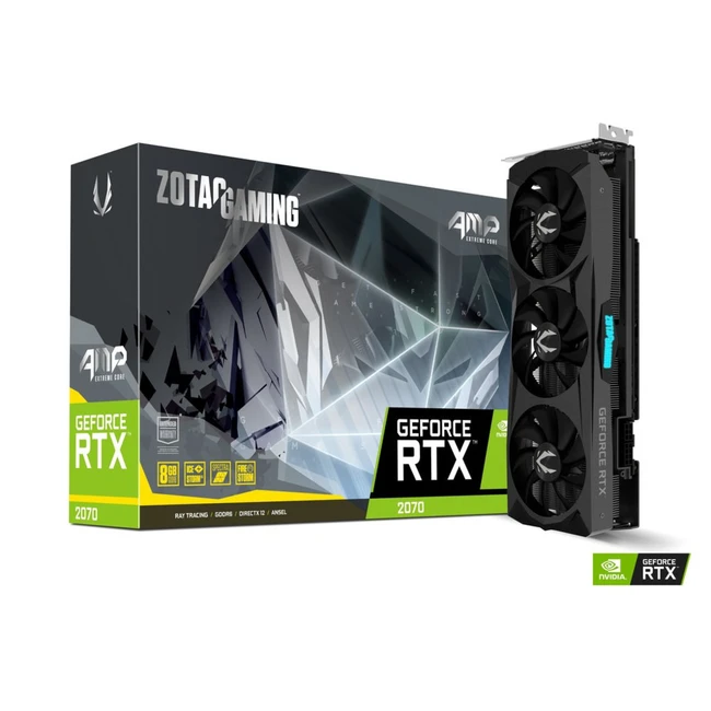 Видеокарта Zotac GAMING GeForce RTX 2070 AMP Extreme Core ZT-T20700C-10P 8 ГБ