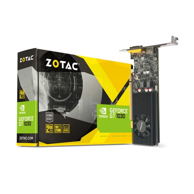Видеокарта Zotac GeForce GT 1030 Low Profile ZT-P10300E-10L (2 ГБ)