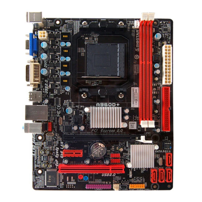 Материнская плата BIOSTAR A960D+V3 (Micro-ATX, AMD AM3+)