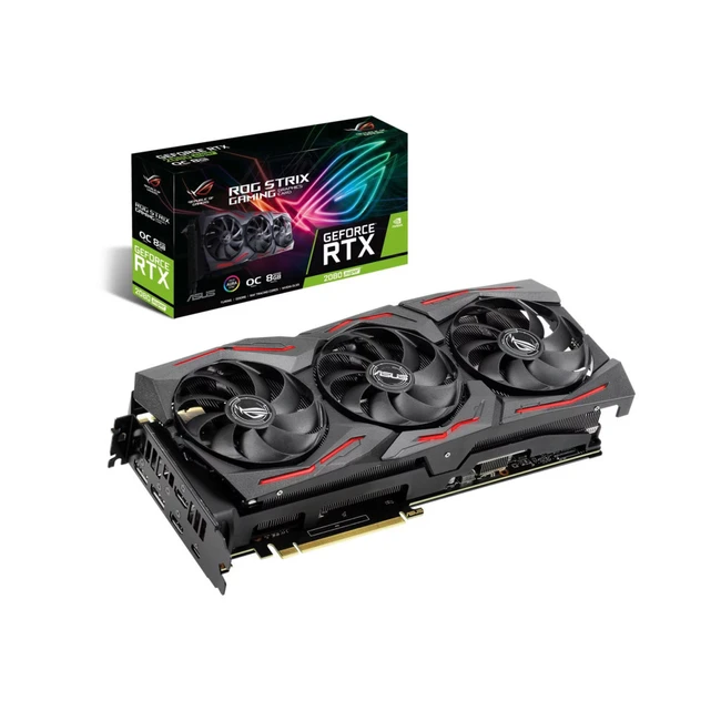 Видеокарта Asus ROG STRIX RTX2080S O8G GAMING 90YV0DH0-M0NM00 (8 ГБ)