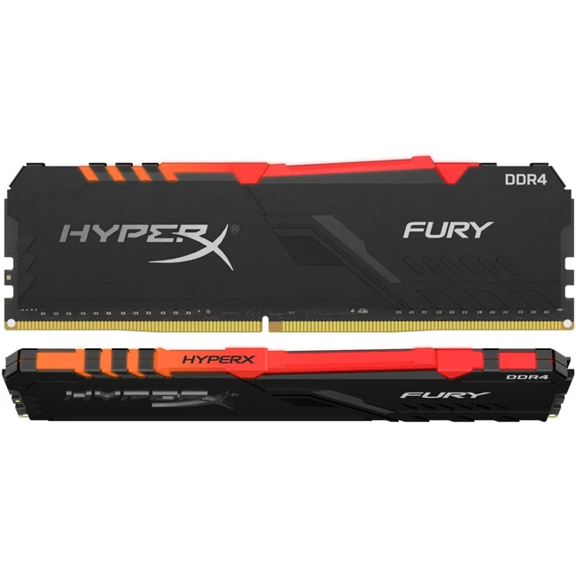 ОЗУ Kingston HyperX Fury DDR4 RGB HX432C16FB3AK2/16 (DIMM, DDR4, 16 Гб (2 х 8 Гб), 3200 МГц)