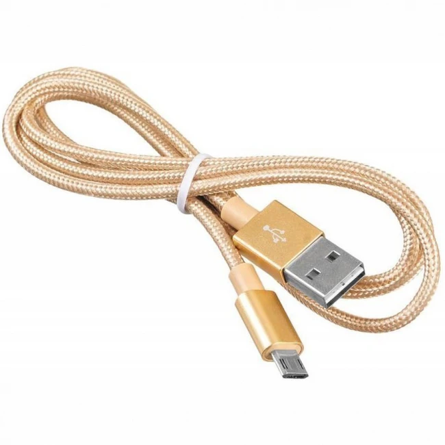 Кабель интерфейсный Buro BHP MICROUSB 1M BRAIDED (USB Type A - USB Type B micro)