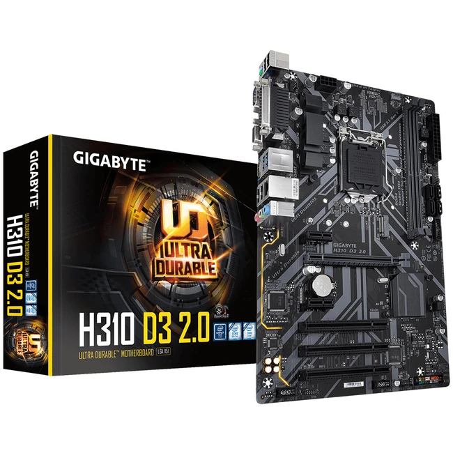 Материнская плата Gigabyte H310 D3 2.0 (ATX, LGA 1151)