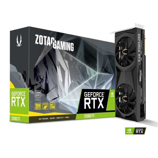 Видеокарта Zotac GAMING GeForce RTX 2080 Ti Twin Fan ZT-T20810G-10P (11 ГБ)