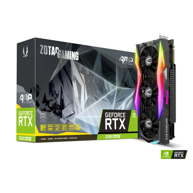 Видеокарта Zotac GAMING GeForce RTX 2080 SUPER AMP Extreme ZT-T20820B-10P (8 ГБ)