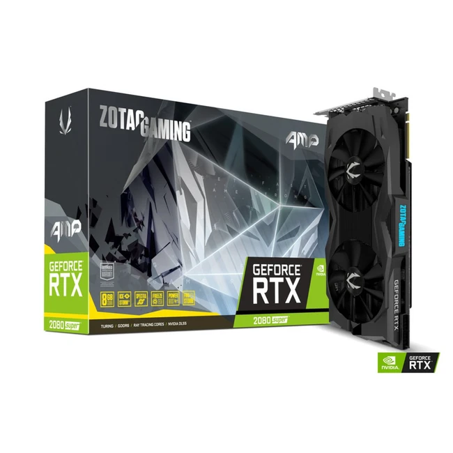 Видеокарта Zotac GAMING GeForce RTX 2080 SUPER AMP ZT-T20820D-10P (8 ГБ)