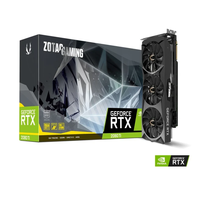 Видеокарта Zotac GAMING GeForce RTX 2080 Ti Triple Fan ZT-T20810F-10P (11 ГБ)