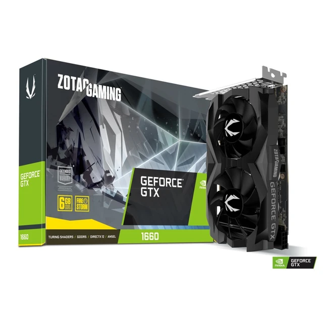 Видеокарта Zotac GAMING GeForce GTX 1660 ZT-T16600F-10L (6 ГБ)
