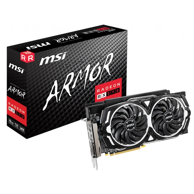 Видеокарта MSI Radeon RX 590 ARMOR 8G (8 ГБ)