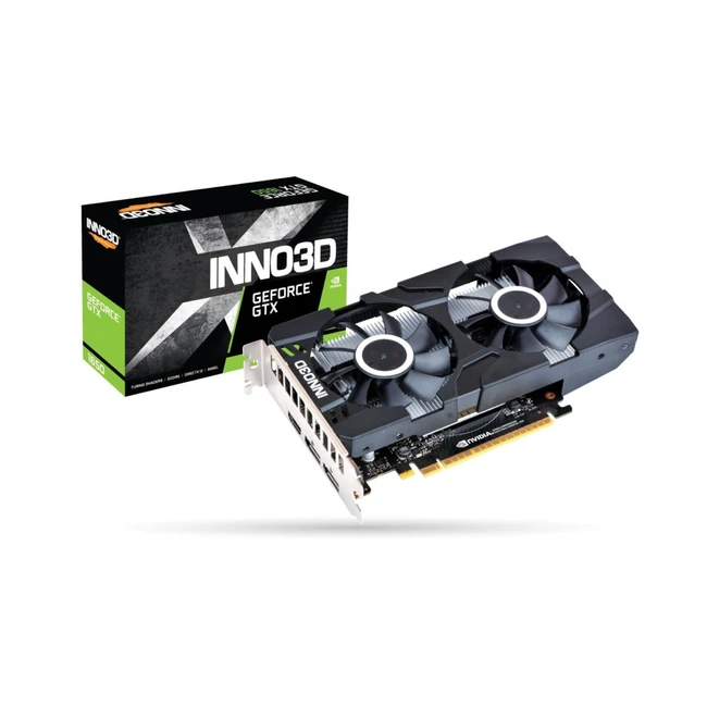 Видеокарта Inno3D GTX 1650 TWIN X2 OC N16502-04D5X-1510VA25 (4 ГБ)