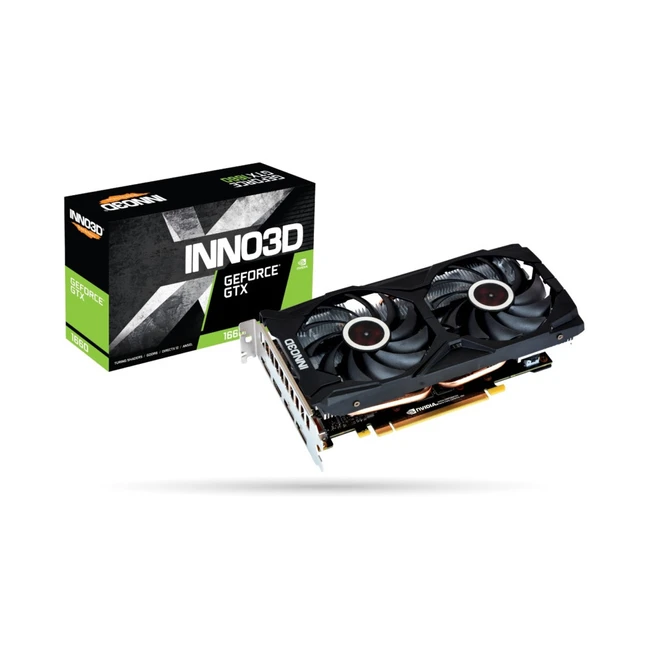 Видеокарта Inno3D GTX 1660 GAMING OC X2 N16602-06D5X-1521VA15L (6 ГБ)