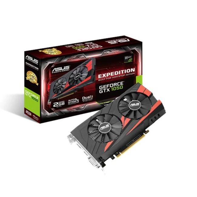 Видеокарта Asus GeForce GTX 1050 EX-GTX1050-2G (2 ГБ)