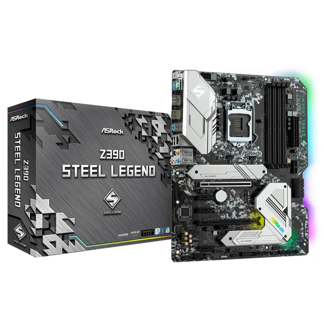 Материнская плата ASRock Z390 Steel Legend 4717677338478 (ATX, LGA 1151)