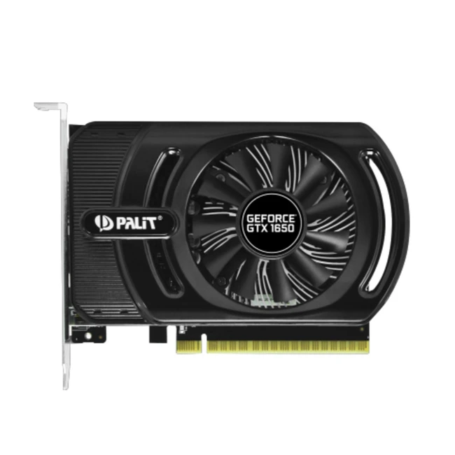Видеокарта Palit GeForce GTX 1650  STORMX + OC NE51650S1BG1-1170F (4 ГБ)