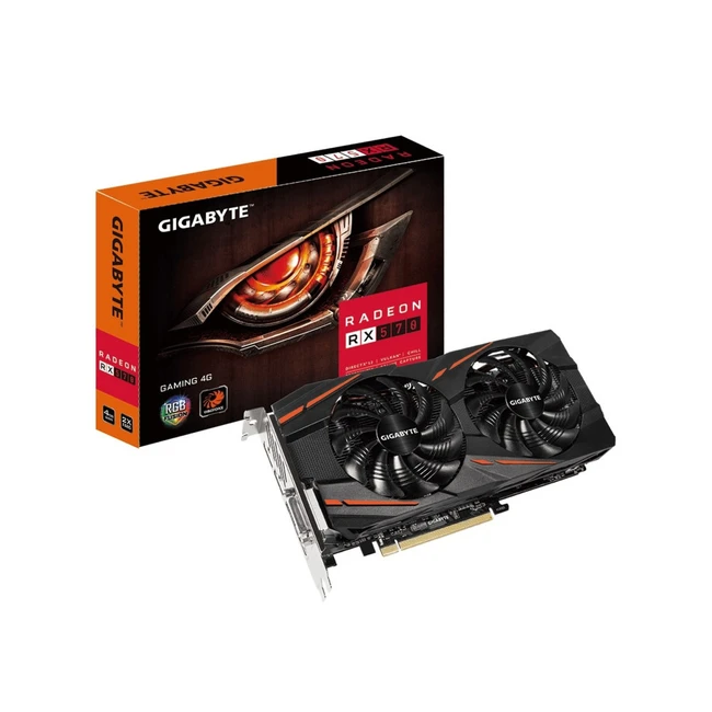 Видеокарта Gigabyte Radeon RX 570 GV-RX570GAMING-8GD-MI rtl (8 ГБ)
