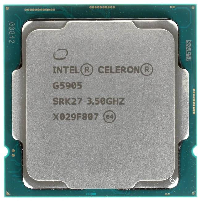 Процессор Intel Celeron G5905 OEM SRK27 (2, 3.5 ГГц, 4 МБ, OEM)