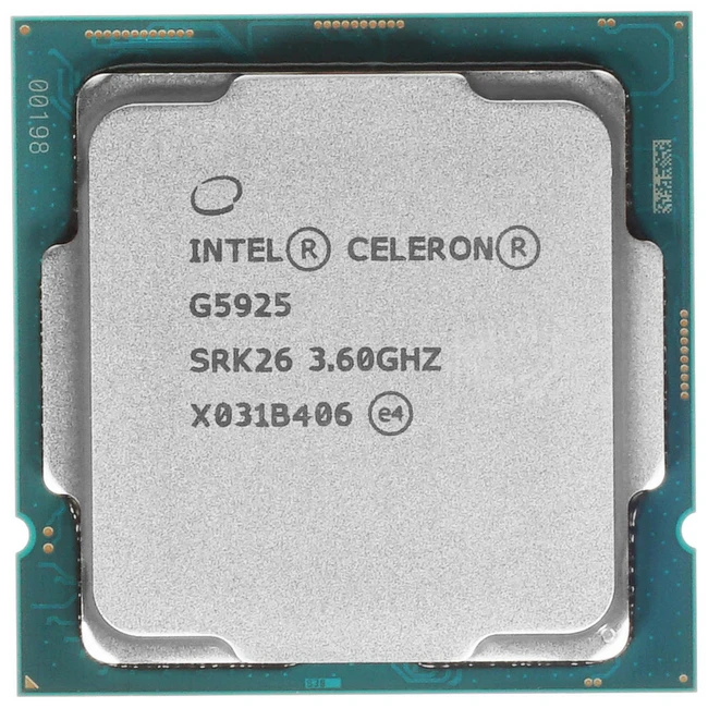 Процессор Intel Celeron G5925 OEM SRK26 (2, 3.6 ГГц, 4 МБ, OEM)